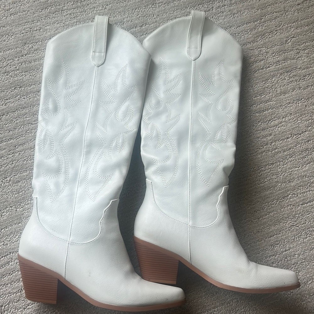 White Cowgirl boots